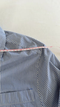 Robe chemise H&m - S - Bleu et Blanc rayé
