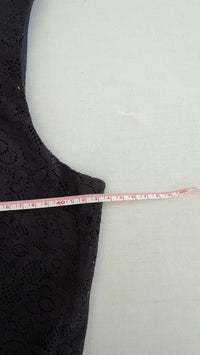Robe en dentelle Naf Naf - 42 - Noir