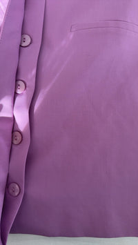 Robe Blazer Zara - Xs - Lila - Cut Out