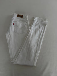 Jean 571 Slim Fit Levi's - 36 - blanc