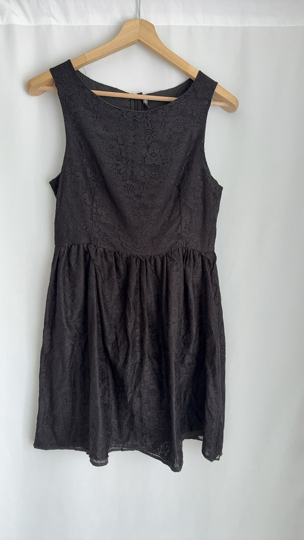 Robe en dentelle Naf Naf - 42 - Noir