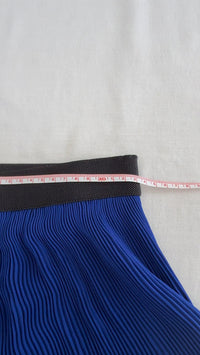Pantalon plissé Zara - S - Bleu
