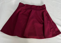 Mini-jupe Sans Marque - Xs - Bordeaux -