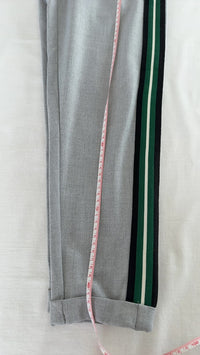 Pantalon tailleur Bershka - Xs - Gris -