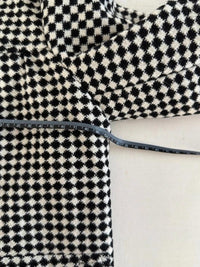 Veste pied-de-poule - 38 - Noir -
