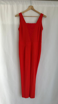 Combinaison Naf Naf - 36 - Rouge - dentelle dos nu