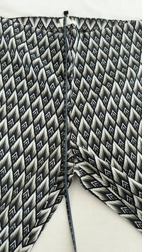 Pantalon slim H&m - 44 - Noir et Gris