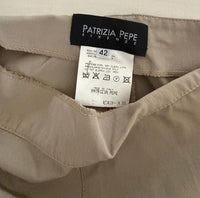 Pantalon Droit Patrizia Pepe - 38 - Beige -
