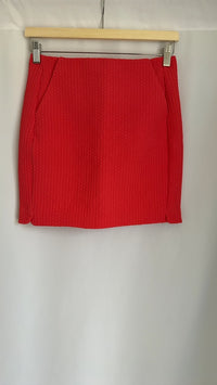 Jupe mini Naf Naf - 34 - Corail -