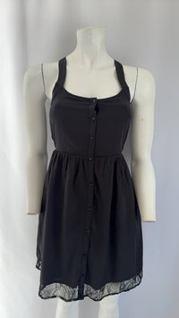 Robe mini Jennyfer - 34 - Noir - dentelle