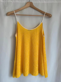 Débardeur Zara - M - Jaune -