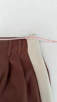 Pantalon large Stradivarius - 34 - Marron -