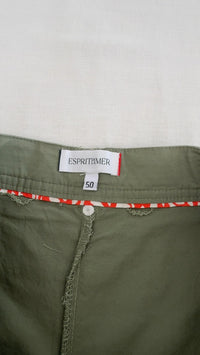 Jupe cargo Esprit de la Mer - 50 - Kaki -