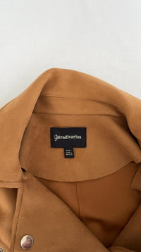 Veste Perfecto Stradivarius - L - Camel -