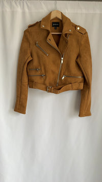 Veste Perfecto Stradivarius - L - Camel -
