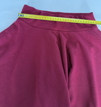 Mini-jupe Sans Marque - Xs - Bordeaux -