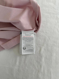 T-shirt sans manches Camaïeu rose à volants - Xl -