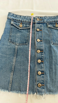 Jupe en jean Zara - S - Bleu -