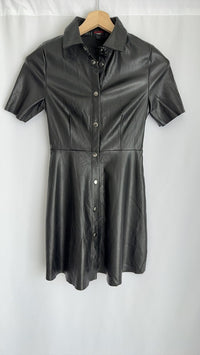 Robe mini simili cuir Don't Call Me Jennyfer - S - Noir