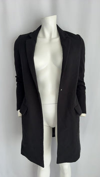 Manteau long Zara - Xs - noir -