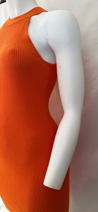 Robe Mini Mng - M - Orange - Neuve