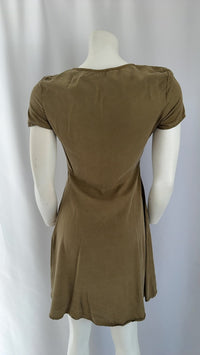 Robe boutonnée Camaïeu - 36 - Kaki