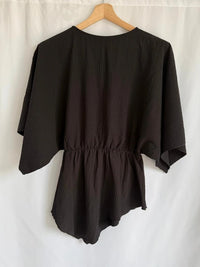 Blouse peplum Zara - M - Noir