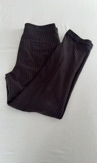 Pantalon tailleur Etam - 38 - Noir - à rayures