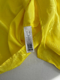 Crop top Asos - 34 - Jaune - Jacquard