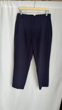 Pantalon tailleur Zara - Xl - Marine -