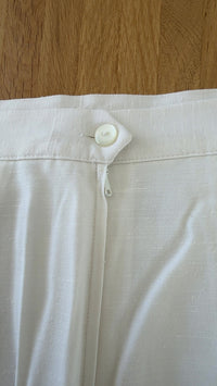 Jupe crayon Miroglio blanc - Fr 40 - blanc