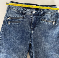 Jean Skinny Cache Cache - 38 - Bleu - Effet Délavé