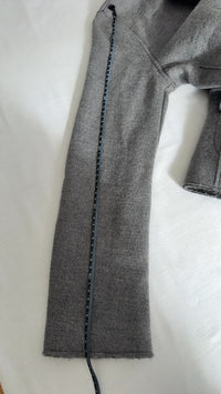 Blazer Henry Cottons - M - Gris - En Laine Vierge