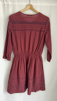Robe courte Abercrombie & Fitch - Xl - Bordeaux