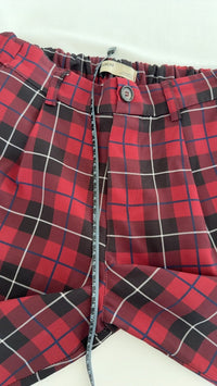 Pantalon Pull&bear - S - Rouge - à carreaux