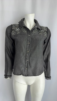 Chemise Zara - L - Gris -