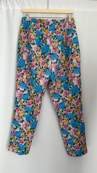 Pantalon droit Zara - L - Bleu