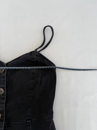 Robe en jean Mango - M - Noir -