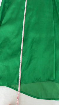Robe midi Mango - L - Vert -