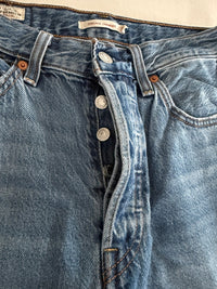 Jean Ribcage Straight Levi's - 36 - Bleu -