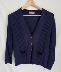 Cardigan Lewinger - L - à poches et torsades
