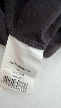 Robe Anna Karel - 40 - Noir -