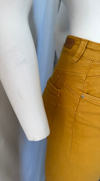 Pantalon Ajusté Promod - 36 - Moutarde -
