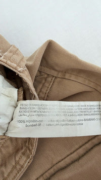 Pantalon cargo Stradivarius - 36 - mmaron/beige