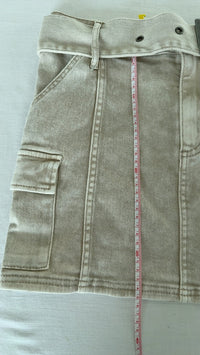 Jupe cargo H&m Divided - 34 - beige