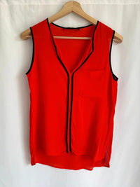 Débardeur Zara - S - Rouge