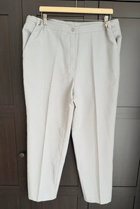 Pantalon droit femme Afibel - Fr 48 - gris - Très bon état