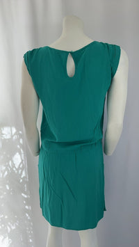Robe Casual Camaïeu - 36 - Turquoise Et Vert -