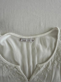 Blouse Gémo - 36 - Blanc -