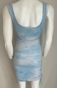 Robe courte Pull & Bear - M - Bleu ciel -